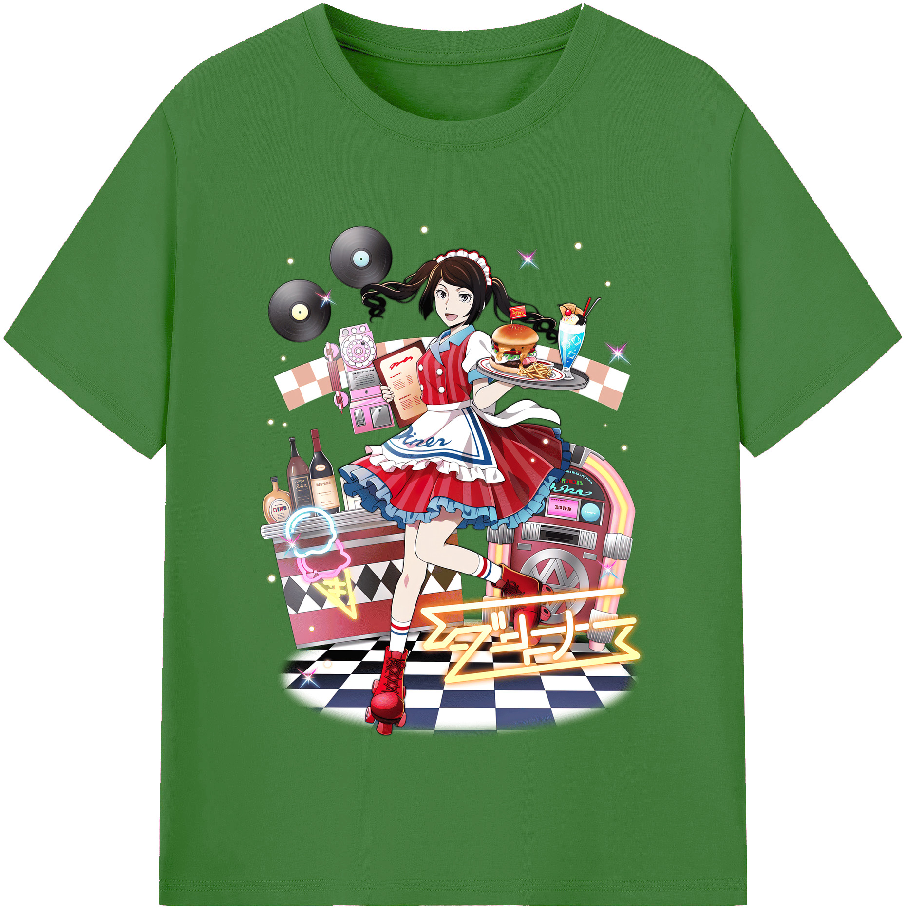 （画像用） 文豪ストレイドッグス Bungo Stray Dogs レディースカジュアルプリントTシャツ（綿100％）